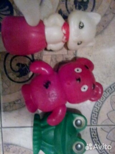 Игрушки СССР резиновые, мягкие