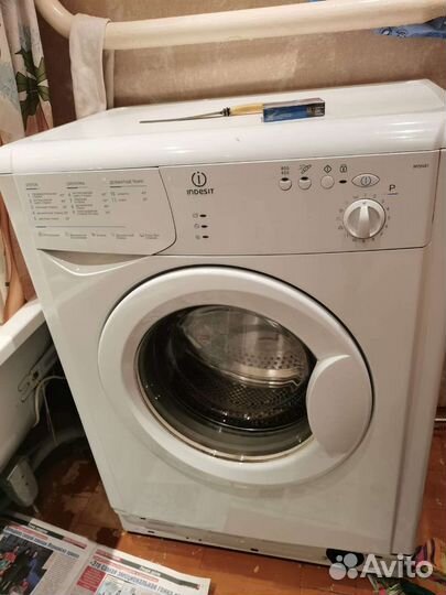 Стиральная машина бу indesit 5 кг