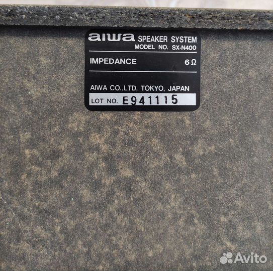 Акустические колонки Aiwa