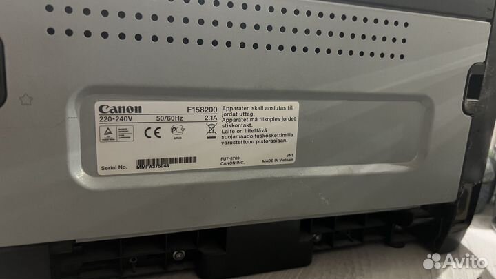 Принтер струйный canon черно-белый