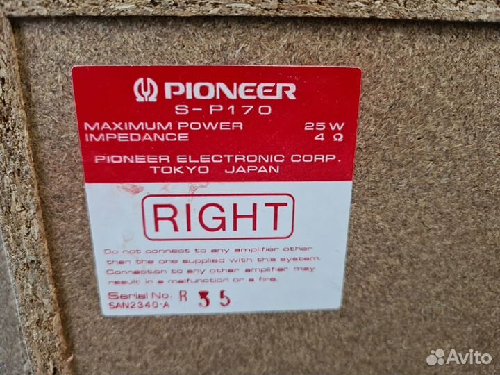 Колонки акустика Pioneer