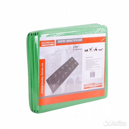 Коврик гимнастический Альфа Каприз BF-YM06 173*61*