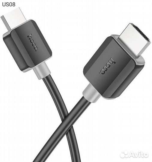 US08, Видео кабель hoco US08 hdmi (M) - hdmi (M) 2