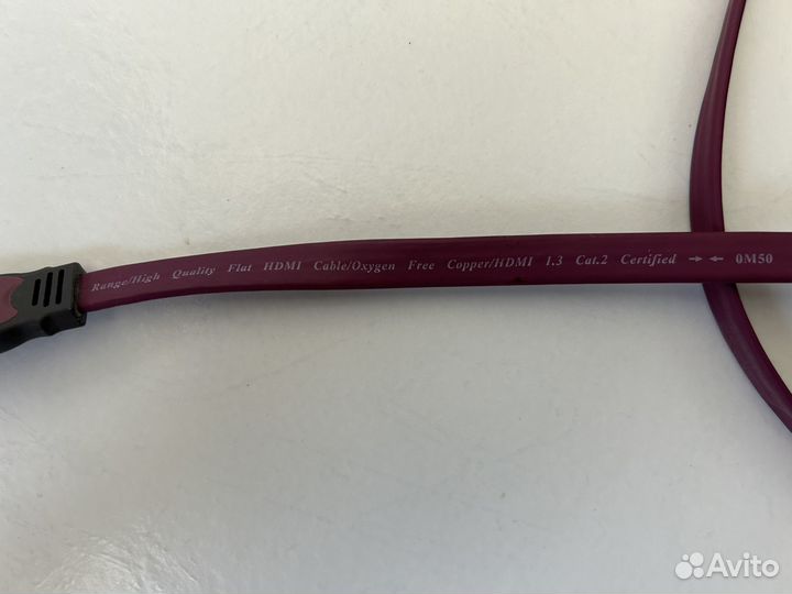 Кабель hdmi Real Cable 2м