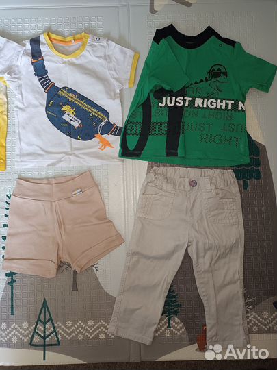 Вещи на лето пакетом размер 80