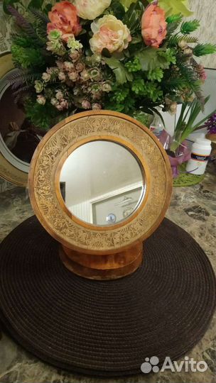 Винтаж 70-х. Зеркало и шкатулка. Вологда