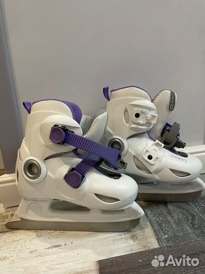 Коньки регулируемый размер 27-29
