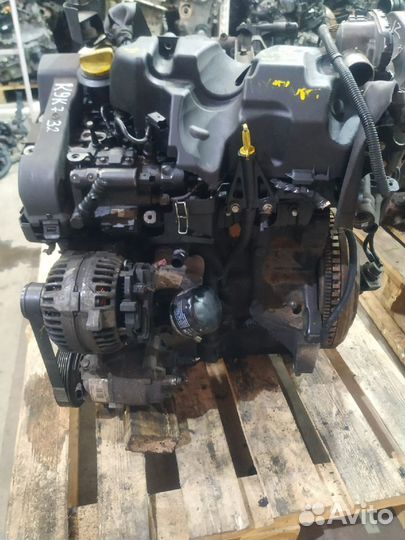 Контрактный двигатель K9K 732 Установка