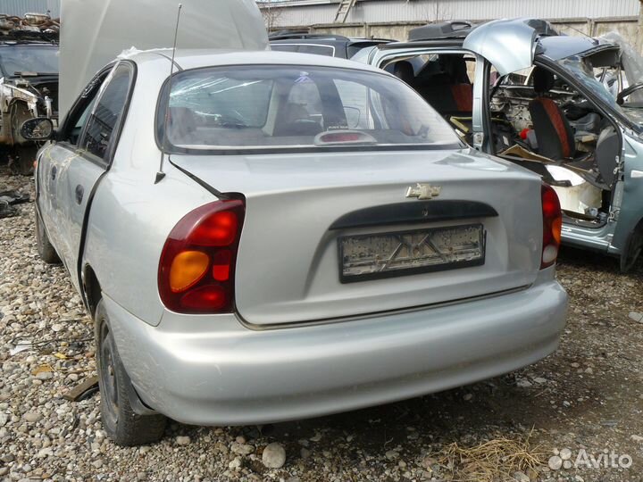 Бампер задний для Zaz Chance Chevrolet Lanos