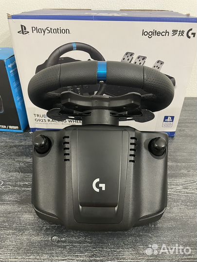 Игровой руль Logitech g923 + shifter (идеал)