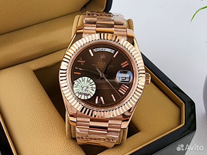 Мужские механические часы Rolex Day Date lux