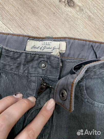 Вельветовые брюки