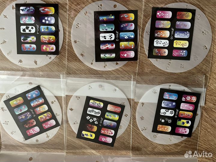 Трафареты для аэрографа