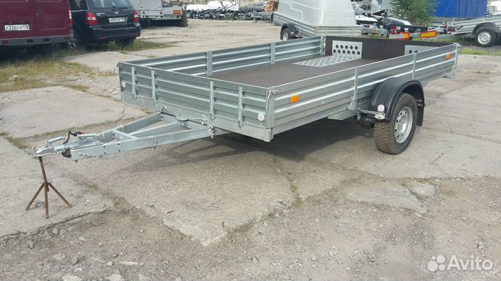 Легковой прицеп мзса-18. Крупные грузы. Рессоры Е