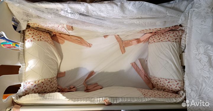 Бортики в детскую кроватку