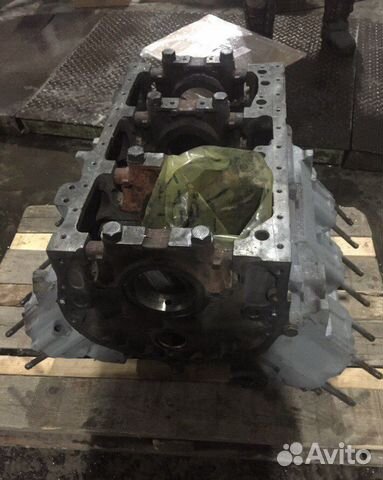 Грунтованный Блок цилиндров ямз 236 на мотор турбо