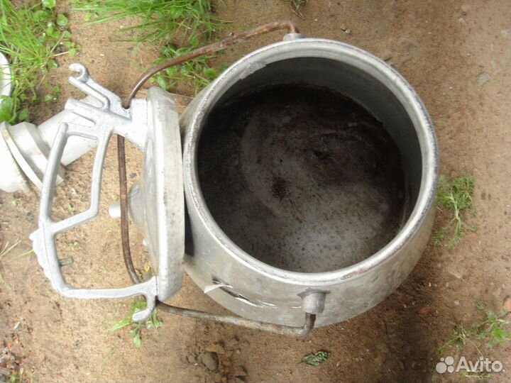 Бидон для доильного аппарата алюминиевый