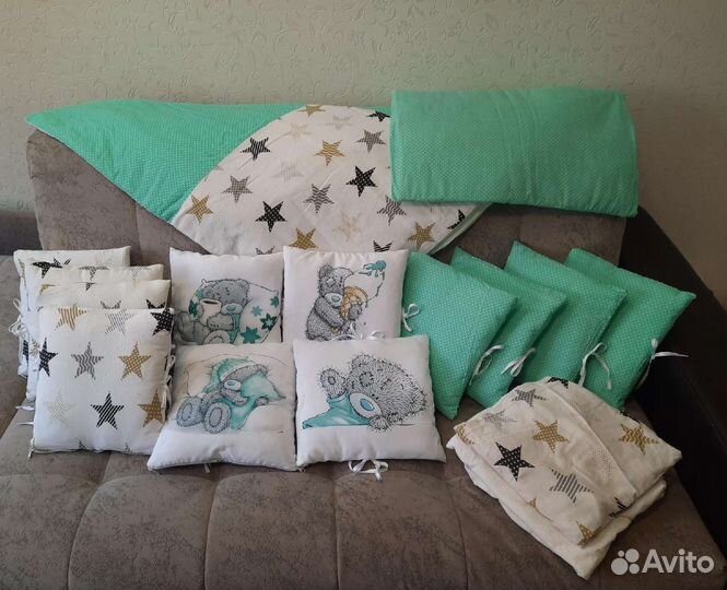 Бортики в кроватку