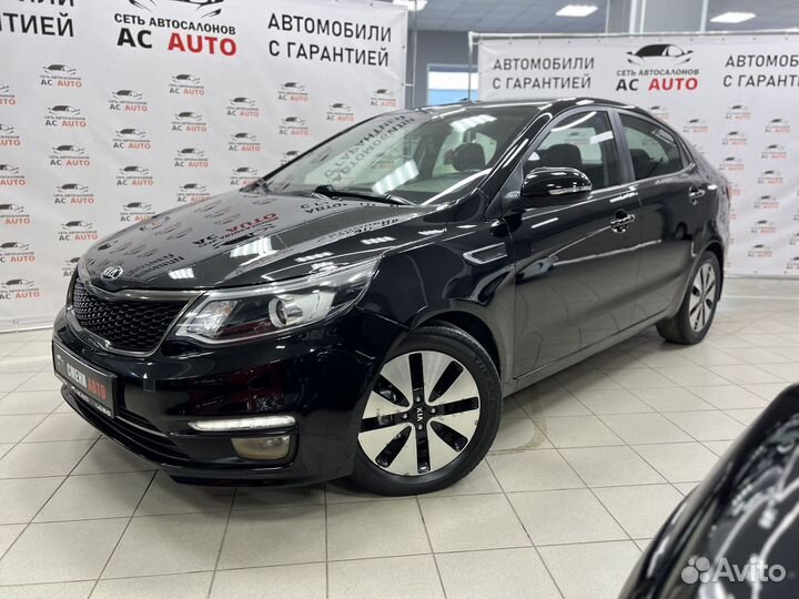 Kia Rio 1.6 AT, 2016, 96 186 км