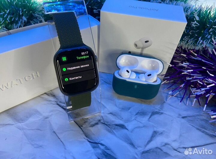 Apple Watch 10 + AirPods Pro 2 на Гарантии