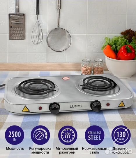 Плита электрическая новая