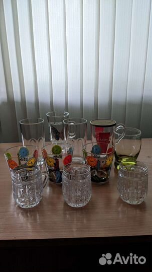 Стаканы бокалы разные