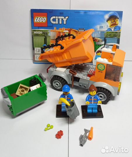 Lego City Лего 60220 Мусоровоз