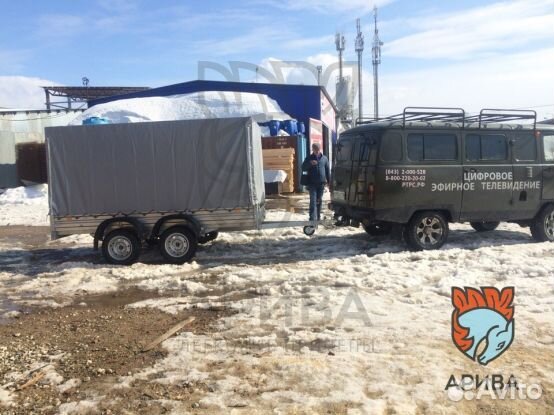 Прицеп 31.022 с тентом 150 см. Доставка по России