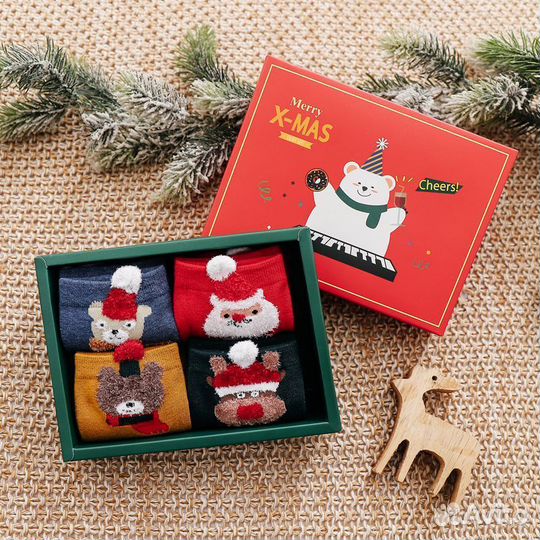 Новогодние носки