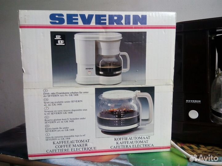 Новую кофеваркуseverin