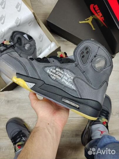 Кроссовки Nike Air Jordan 5 Retro x Off-White