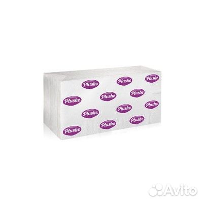Бумажные полотенца V-сложения Plushe