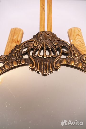 Зеркало настенное в раме винтаж