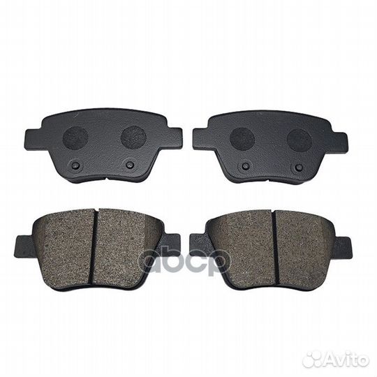 Колодки тормозные зад VW touran 03-10/caddy 17