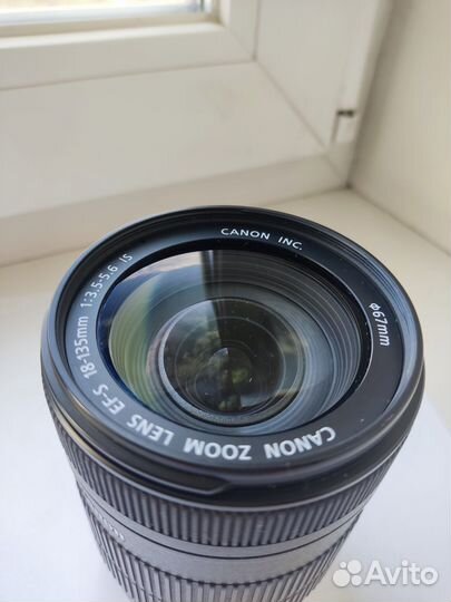 Объектив canon efs 18 135