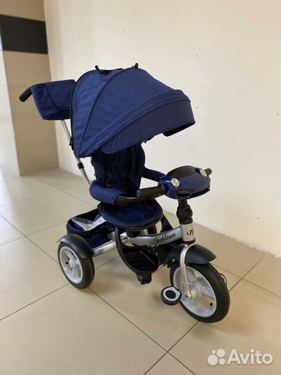 Велосипед коляска luxury трехколесный,музык.,повор