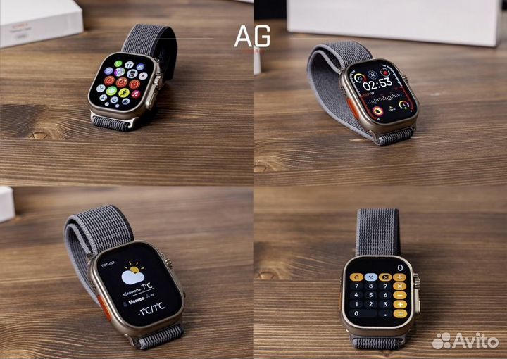 Apple Watch Ultra 2(яблоко при включении)