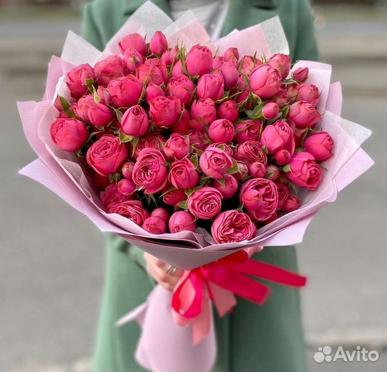 Живые цветы букеты