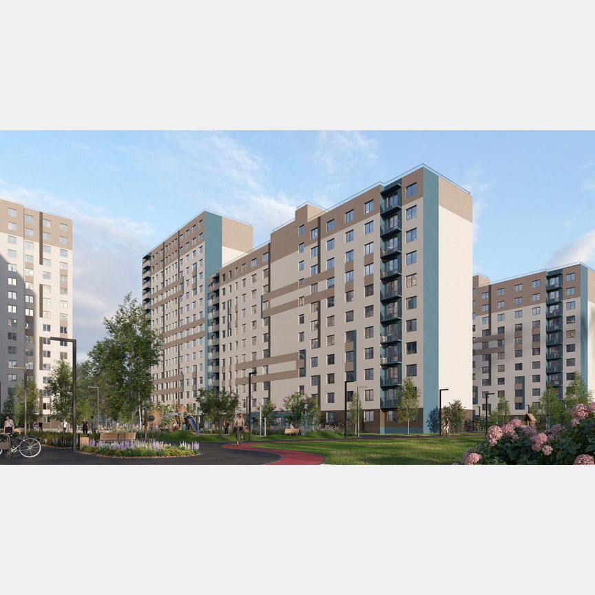 Квартира-студия, 23,3 м², 8/16 эт.