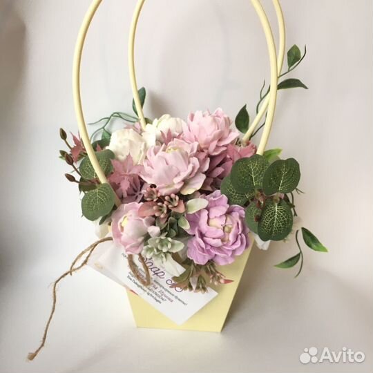 Букет цветов из мыла