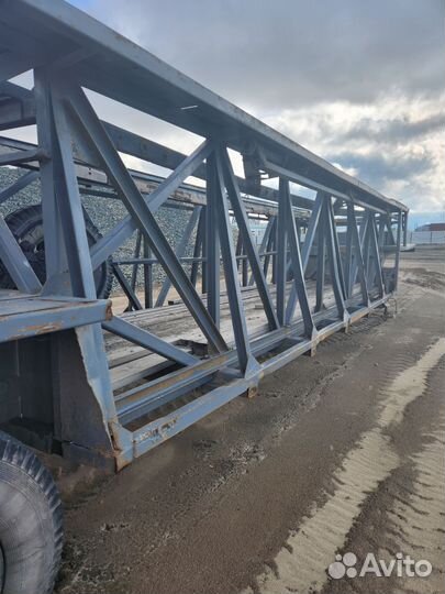 Полуприцеп трал (тяжеловоз) УЗСТ 9177-0000040, 1989