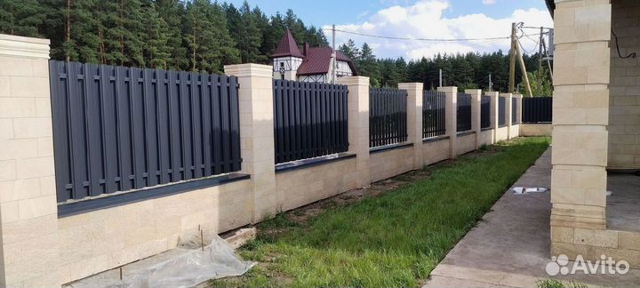 Штакетник металический