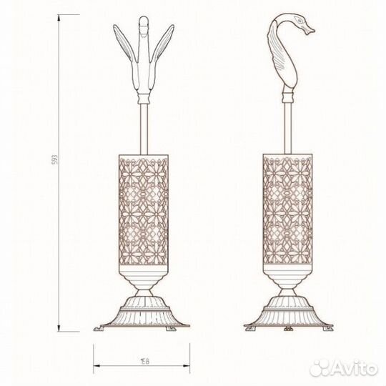 Ершик Migliore Luxor 26125 золото