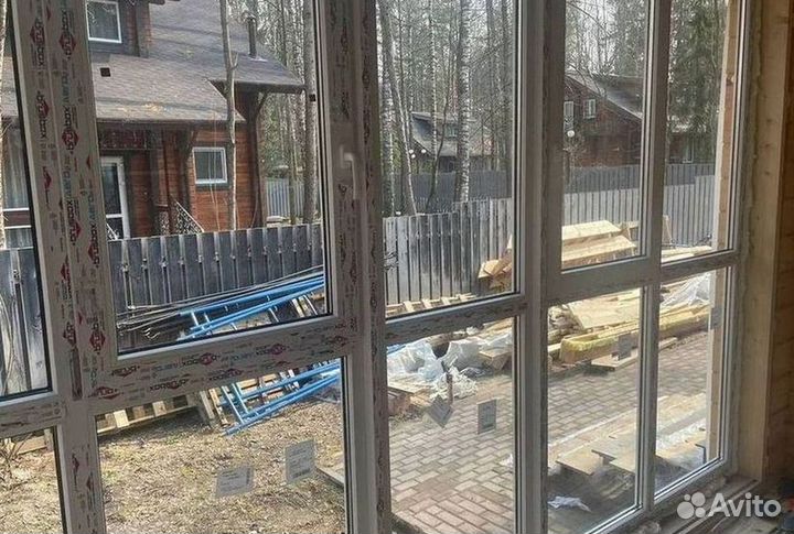Остекление окон и балконов пвх