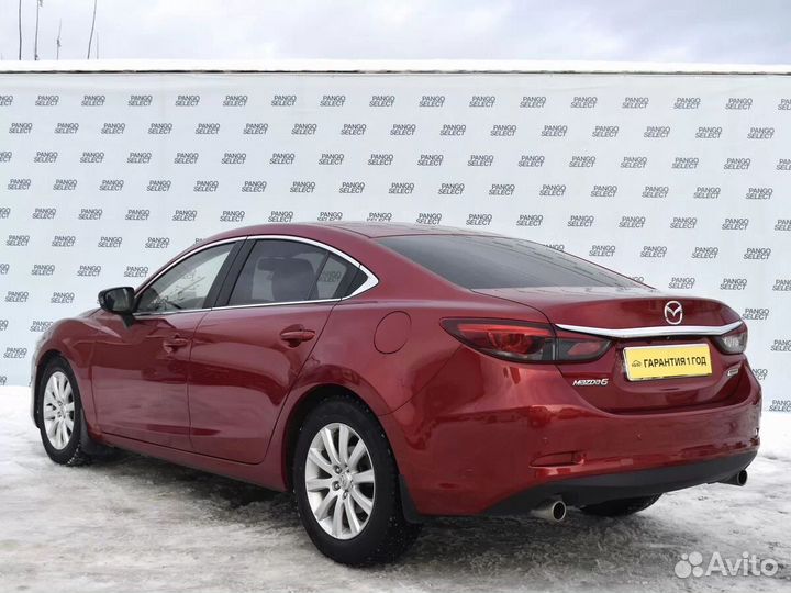 Mazda 6 2.5 AT, 2015, 165 600 км