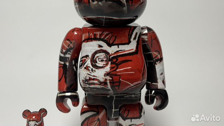 Bearbrick Jean-Michel Basquiat 400%+100% Оригинал