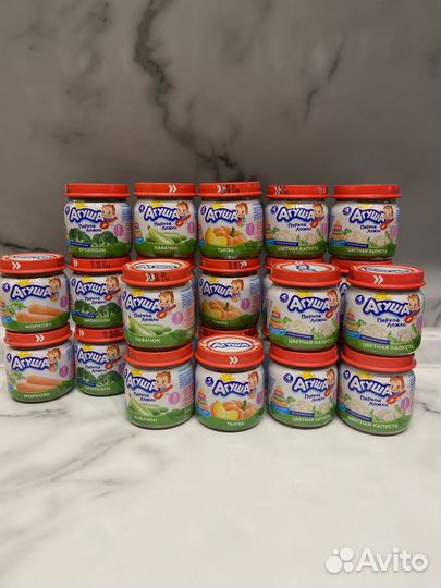 Овощное пюре агуша