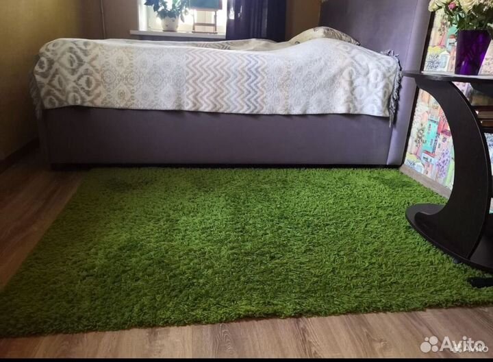 Ковер зелёный IKEA