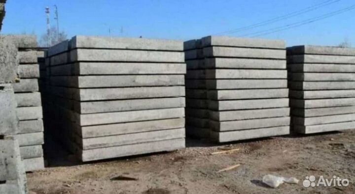 Дорожные бетонные плиты 3х1.75 новые опт