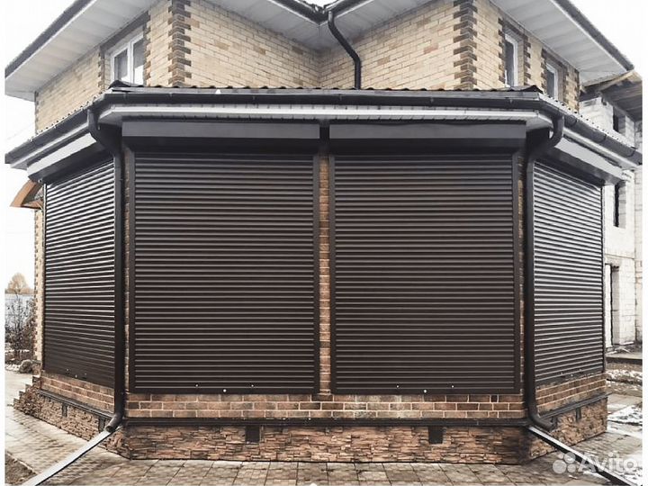 Рольставни На окна Автоматические Управление с пул